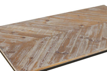Load image into Gallery viewer, TNC Metal Frame Recycled Fir 1.2m Coffee Table
