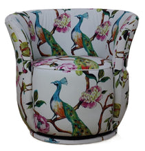 Load image into Gallery viewer, TNC Patchwork Tub Swivel Chair, 1090-55D