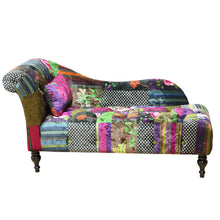Load image into Gallery viewer, TNC Patchwork Chaise Chair, 830-88C