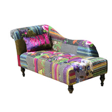 Load image into Gallery viewer, TNC Patchwork Chaise Chair, 830-88C