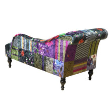 Load image into Gallery viewer, TNC Patchwork Chaise Chair, 830-88C
