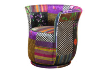 Load image into Gallery viewer, TNC Patchwork Tub Swivel Chair, 1090-88C
