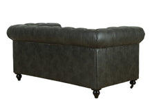 Load image into Gallery viewer, TNC Chesterfield 2 Seater Sofa, 1060L, Black