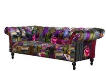 Load image into Gallery viewer, TNC Patchwork 3 Seater Sofa, 1120S-88C