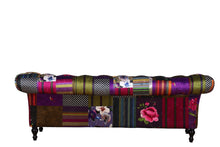 Load image into Gallery viewer, TNC Patchwork 3 Seater Sofa, 1120S-88C