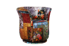 Load image into Gallery viewer, TNC Patchwork Tub Swivel Chair, 1090-55D