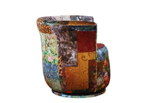 Load image into Gallery viewer, TNC Patchwork Tub Swivel Chair, 1090-55D