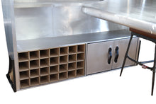 Load image into Gallery viewer, TNC Aviator Bar Table & Cabinet, Aluminum, AT061