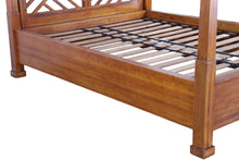 Load image into Gallery viewer, TNC 4 Posts Bed, Solid American Cherry Wood
