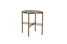 Load image into Gallery viewer, TNC Crosshatch Copper Side Table, AT166M
