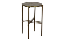 Load image into Gallery viewer, TNC Crosshatch Copper Side Table, AT166S
