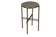 Load image into Gallery viewer, TNC Crosshatch Copper Side Table, AT166S
