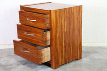 Load image into Gallery viewer, Town & Country Rimu Bedside Cabinet, 3 Drawers