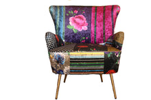 Load image into Gallery viewer, TNC Patchwork Accent Chair 2393-2, 88C