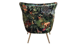 Load image into Gallery viewer, TNC Green Jungle Patchwork Accent Chair, 2393-2 103C