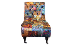 Load image into Gallery viewer, TNC Leopard Patchwork Chaise Chair, 828-55D