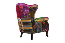 Load image into Gallery viewer, TNC Patchwork Wing Chair, 2222-88C