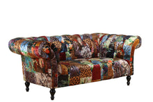 Load image into Gallery viewer, TNC Patchwork 2 Seater Sofa, 1120L-55D