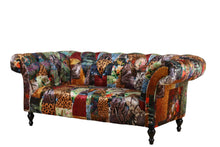 Load image into Gallery viewer, TNC Patchwork 2 Seater Sofa, 1120L-55D
