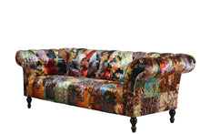 Load image into Gallery viewer, TNC Patchwork 3 Seater Sofa, 1120S-55D