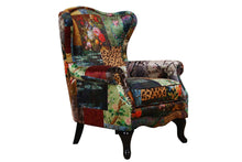 Load image into Gallery viewer, TNC Patchwork Wing Chair, 2222-55D