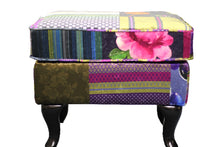 Load image into Gallery viewer, TNC Patchwork Ottoman, 2199-O 88C