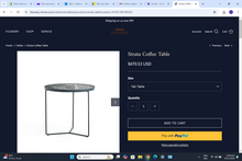 Load image into Gallery viewer, TNC Strata Side Table AT133M