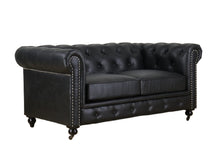 Load image into Gallery viewer, TNC Chesterfield 3 Seater Sofa, 1060S Black