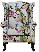 Load image into Gallery viewer, TNC Wing Chair 2199S-04 Peacock