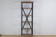 Load image into Gallery viewer, TNC Metal Frame Recycled Fir 2 m Bookshelves
