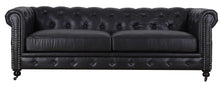 Load image into Gallery viewer, TNC Chesterfield 3 Seater Sofa, 1060S Black
