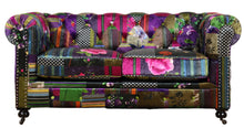 Load image into Gallery viewer, TNC Chesterfield Patchwork 2 Seater Sofa, 1060L-88C