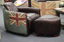 Load image into Gallery viewer, TNC Spitfire 2 Seater Sofa with NZ Flag
