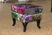 Load image into Gallery viewer, TNC Small Patchwork Ottoman, 88C
