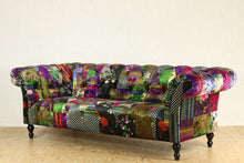 Load image into Gallery viewer, TNC Patchwork 3 Seater Sofa, 1120S-88C
