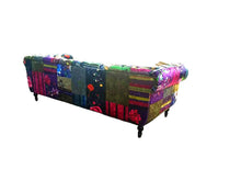Load image into Gallery viewer, Funky Chesterfield 3-Seater Patchwork Sofa, 1329S 88C
