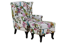 Load image into Gallery viewer, TNC Wing Chair 2199S-03 Peacock
