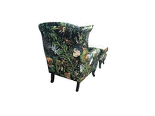 Load image into Gallery viewer, TNC Large Patchwork Wing Chair, 2199-103C
