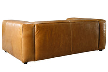 Load image into Gallery viewer, Contemporary Top Grain Leather 2-Seater Sofa, AS166L
