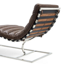 Load image into Gallery viewer, TNC Elms Chaise Lounge Chair, Top Grain Leather, AC136
