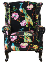 Load image into Gallery viewer, TNC Peacock Wing Chair and Ottoman 2199S-04
