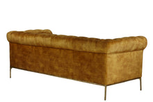 Load image into Gallery viewer, TNC Contemporary Chesterfield 3 Seater Sofa, Mustard
