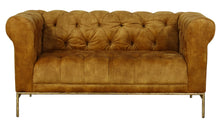 Load image into Gallery viewer, TNC Contemporary Chesterfield 3 Seater Sofa, Mustard
