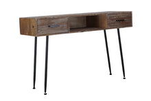 Load image into Gallery viewer, TNC Metal Legs Recycled Fir 1.2 m Hall Table
