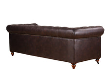 Load image into Gallery viewer, TNC Chesterfield 3 Seater Sofa, 1060S Dark Brown
