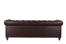 Load image into Gallery viewer, TNC Chesterfield 3 Seater Sofa, 1060S Dark Brown
