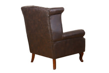 Load image into Gallery viewer, TNC Large Wing Chair 2199, Dark Brown
