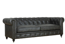 Load image into Gallery viewer, TNC Chesterfield 3 Seater Sofa, 1060S Charcoal
