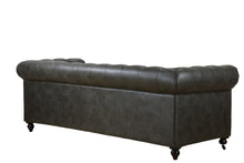 Load image into Gallery viewer, TNC Chesterfield 3 Seater Sofa, 1060S Charcoal
