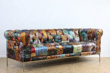Load image into Gallery viewer, TNC Contemporary Chesterfield 3 Seater Sofa, Patchwork 55D

